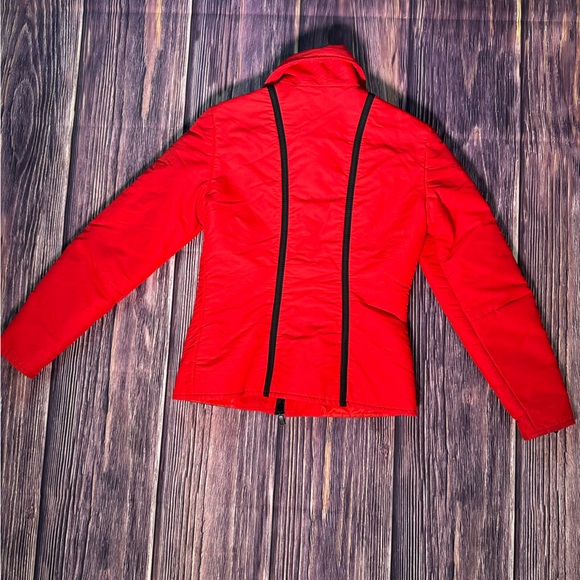 Women’s Anba of Austria Vintage Snow Ski Jacket w/ Flower Detail Made In Austria - Picture 5 of 14